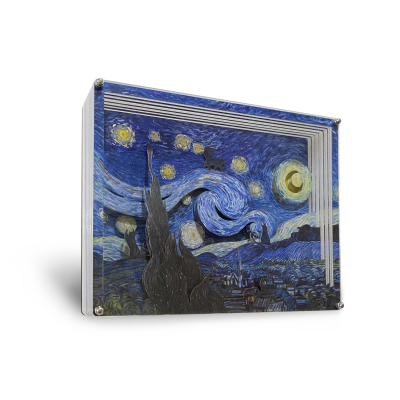 Paper Light Box - Purrfect Starry Night
