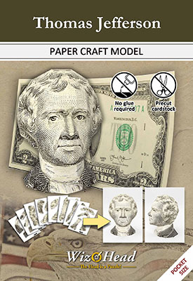 US $2 Bill- Thomas Jefferson (Pocket Size)