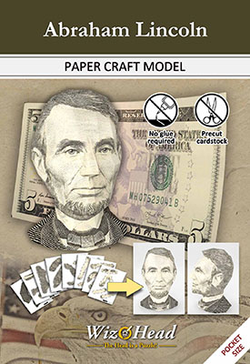 US $5 Bill- Abraham Lincoln (Pocket Size)