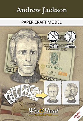 US $20 Bill- Andrew Jackson (Pocket Size)