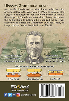 US $50 Bill- Ulysses Grant (Pocket Size)