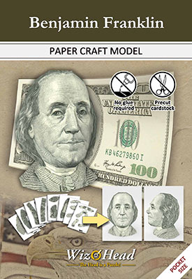 US $100 Bill- Benjamin Franklin (Pocket Size)