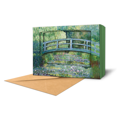 Water Lilies and Japanese Bridge- Claude Monet