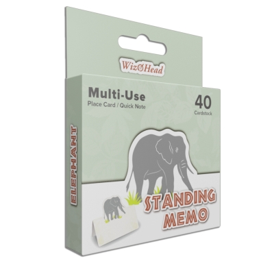 Standing Memo - Elephant